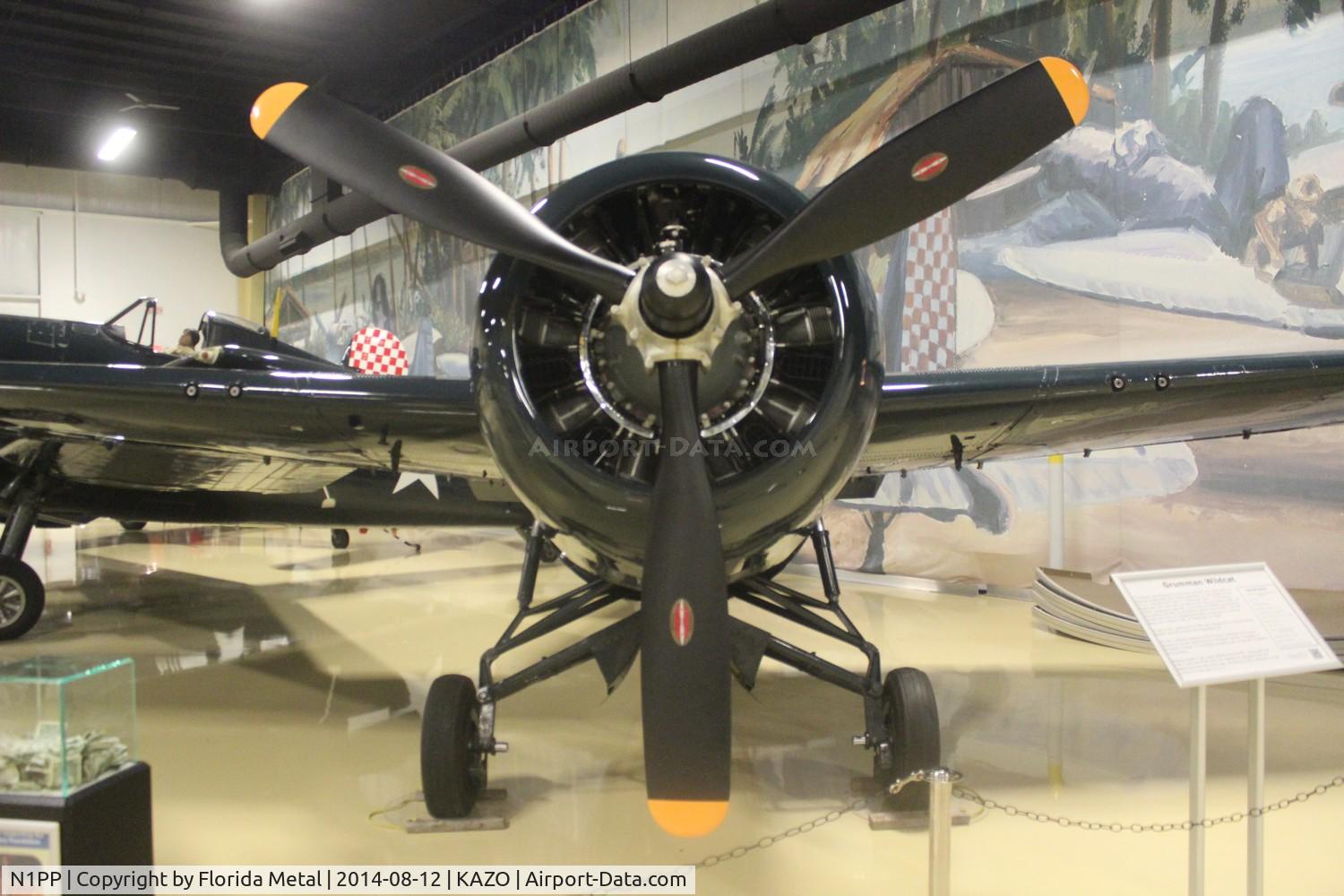 N1PP, 1945 General Motors (Grumman) FM-2 Wildcat C/N 5635, Air Zoo 2014