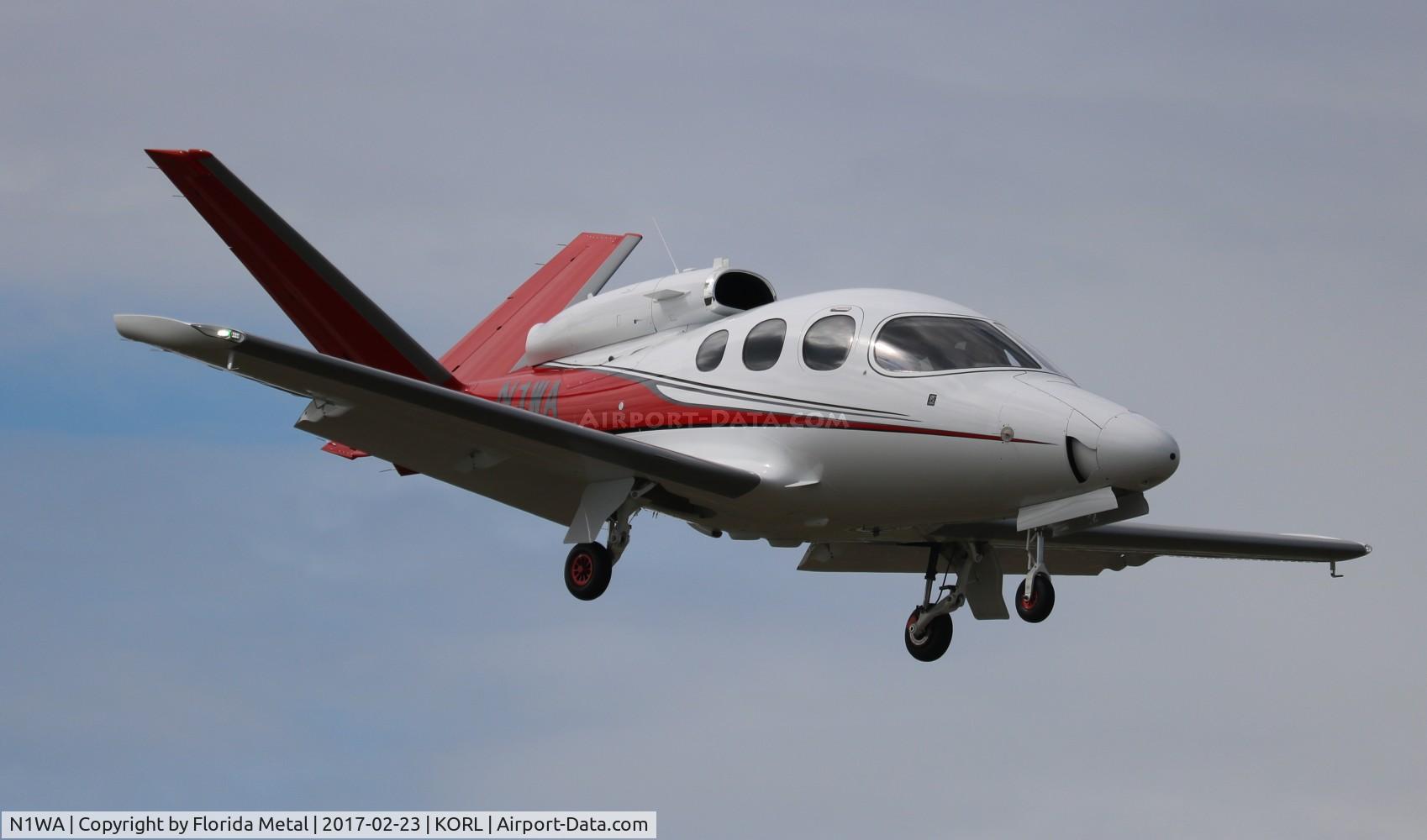 N1WA, 2015 Cirrus SF50 Vision C/N 0006, ORL Spotting
