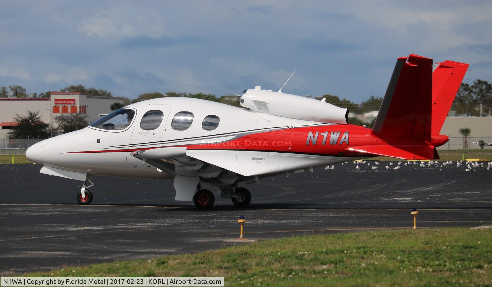 N1WA, 2015 Cirrus SF50 Vision C/N 0006, ORL spotting