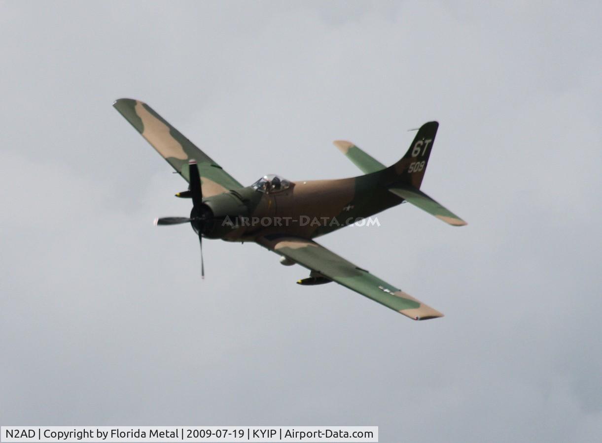 N2AD, 1947 Douglas AD-1 Skyraider C/N 09257/2085, TOM 2009