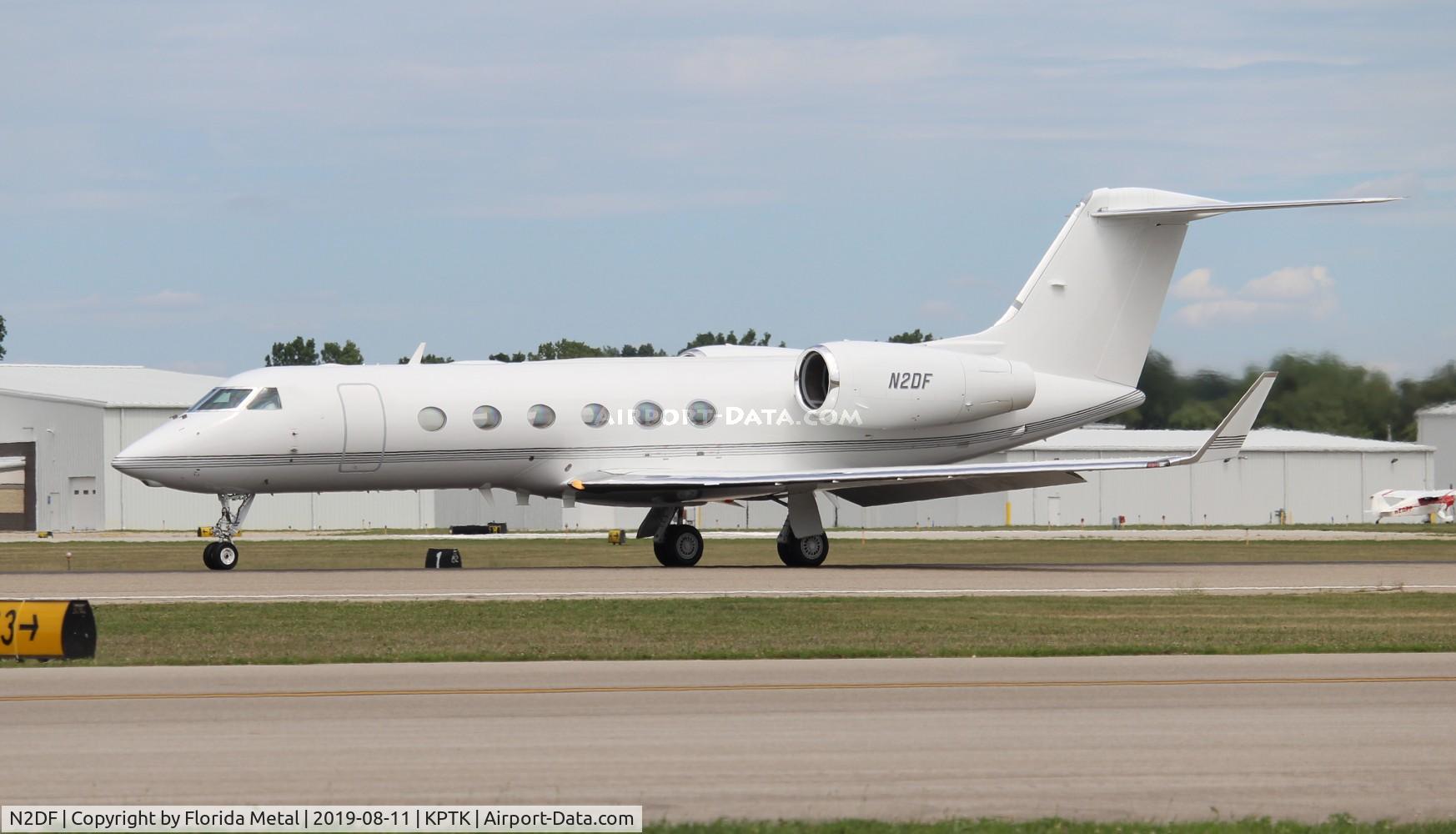 N2DF, 1987 Gulfstream Aerospace G-IV C/N 1032, Pontiac 2019