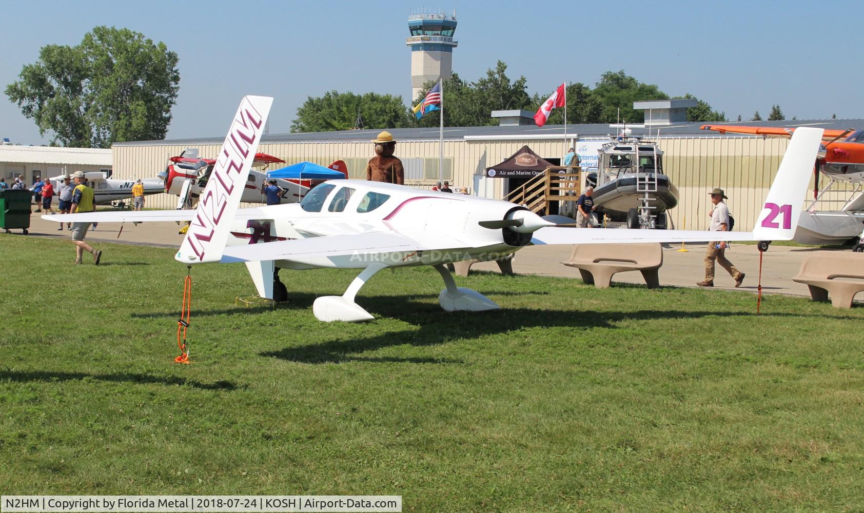 N2HM, 2000 Rutan Defiant C/N 146, Air Venture 2018