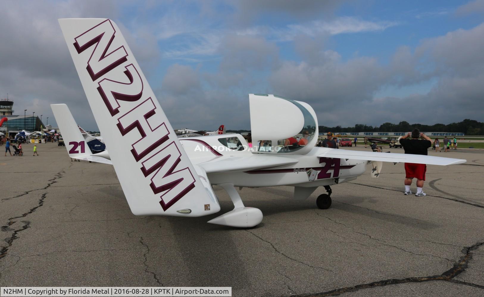 N2HM, 2000 Rutan Defiant C/N 146, Pontiac 2016
