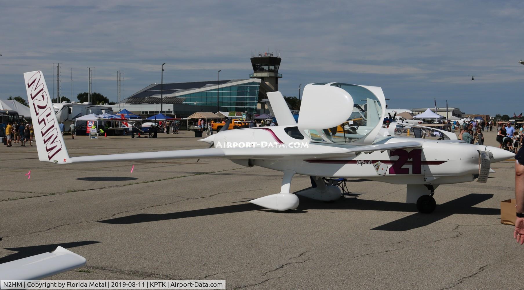 N2HM, 2000 Rutan Defiant C/N 146, Pontiac 2019