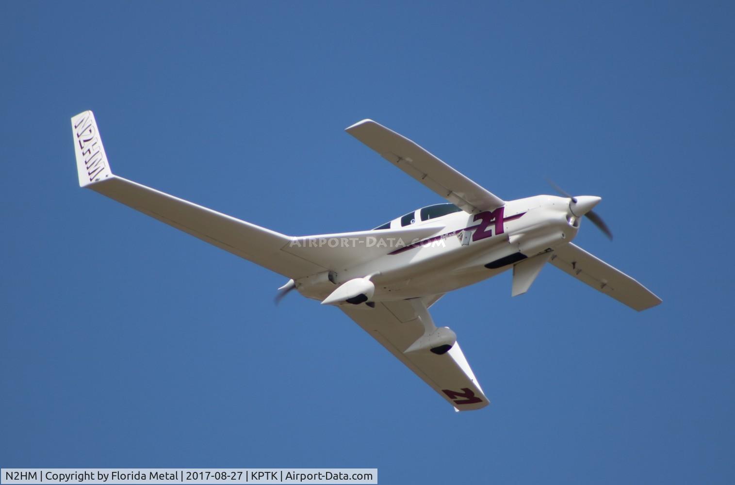 N2HM, 2000 Rutan Defiant C/N 146, Pontiac 2017