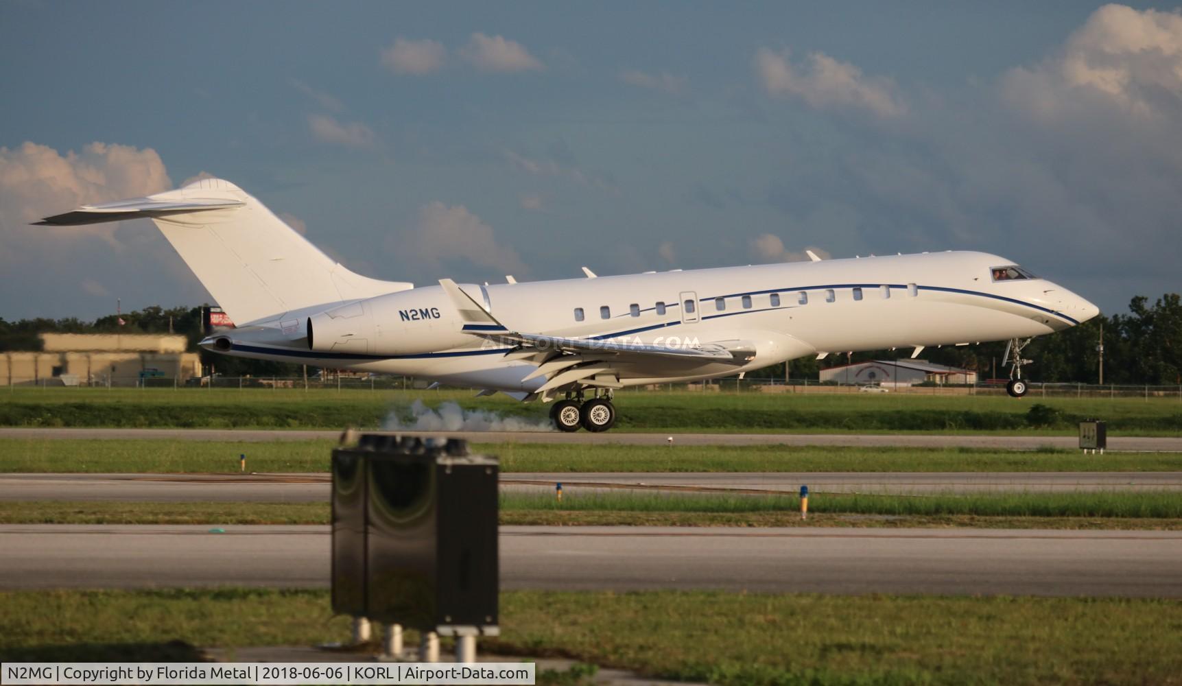 N2MG, 2002 Bombardier BD-700-1A10 Global Express C/N 9113, ORL spotting
