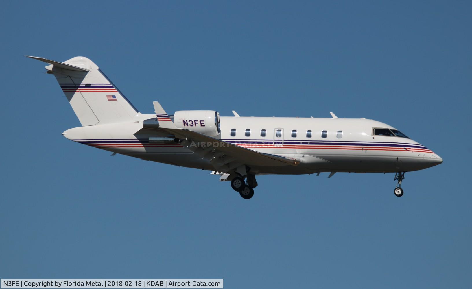 N3FE, 2007 Bombardier Challenger 605 (CL-600-2B16) C/N 5742, DAB spotting