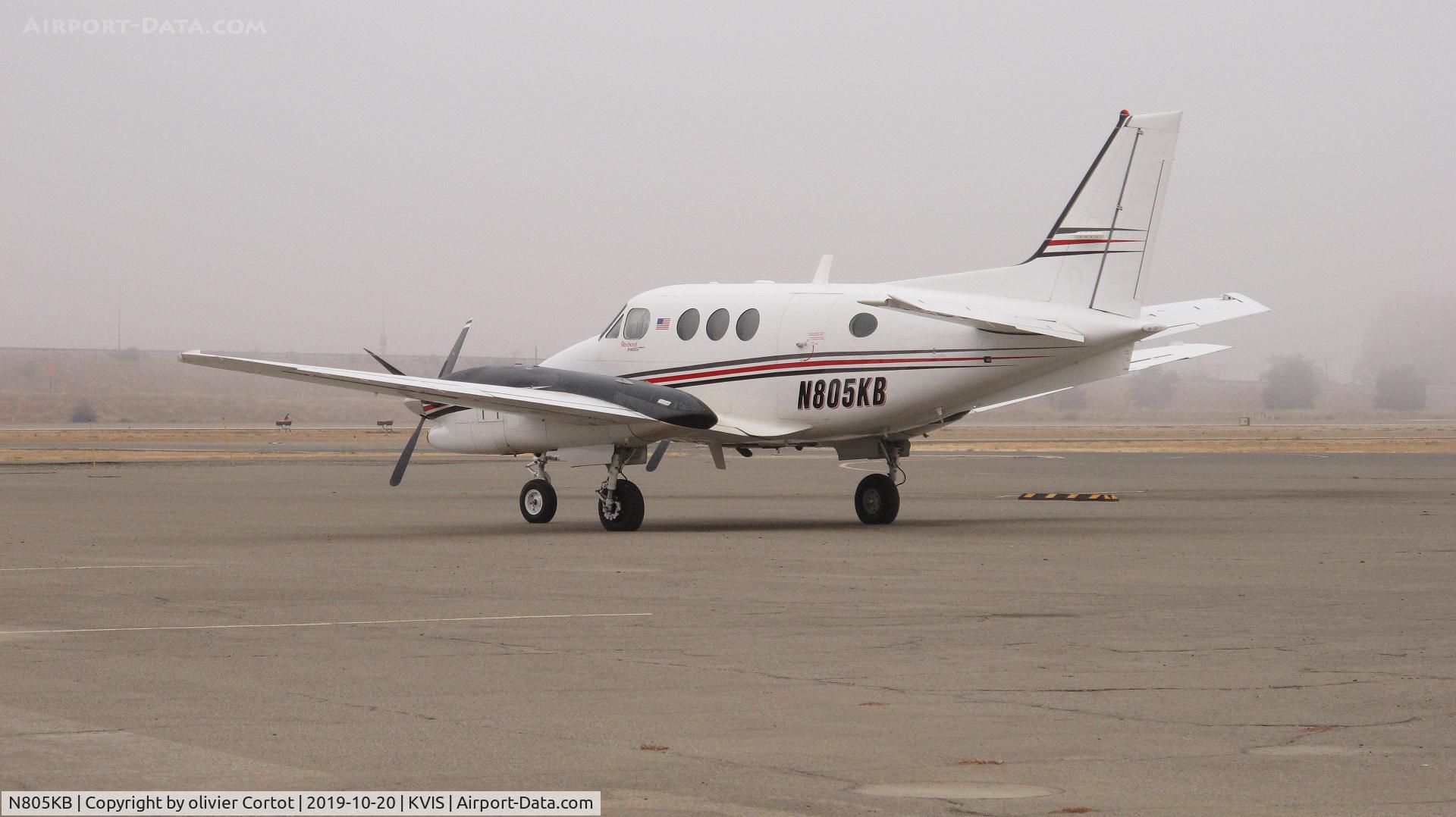 N805KB, 2008 Hawker Beechcraft C90GTI King Air C/N LJ-1924, oct 2019