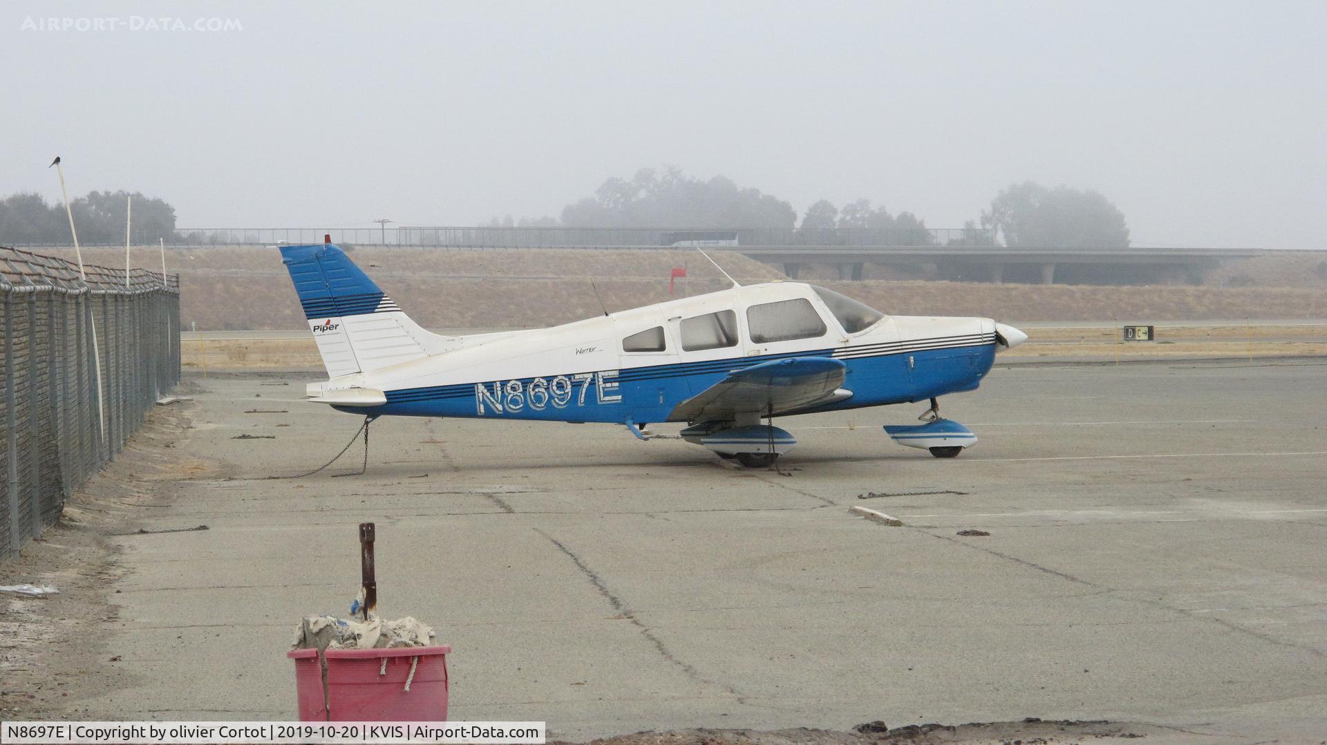 N8697E, 1976 Piper PA-28-151 C/N 28-7615148, oct 2019