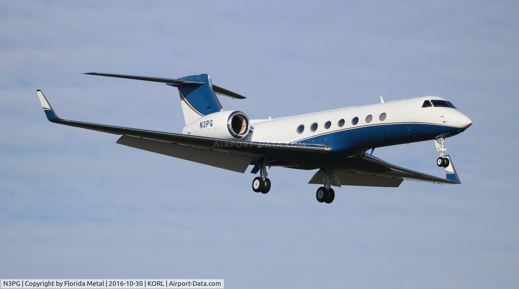 N3PG, 2005 Gulfstream Aerospace GV-SP (G550) C/N 5091, NBAA 2016
