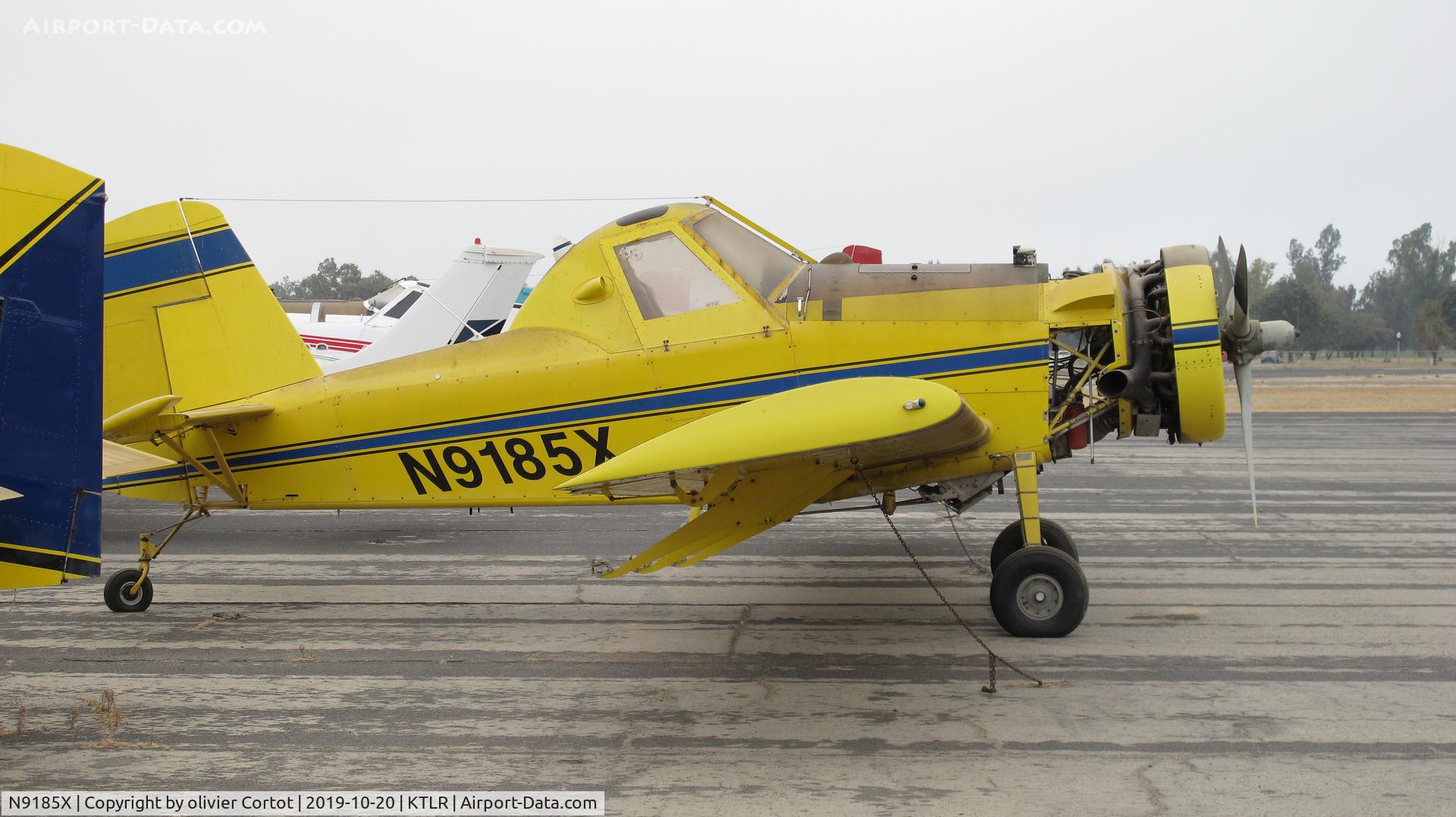 N9185X, 1993 Air Tractor Inc AT-401 C/N 401-0910, maintenance center