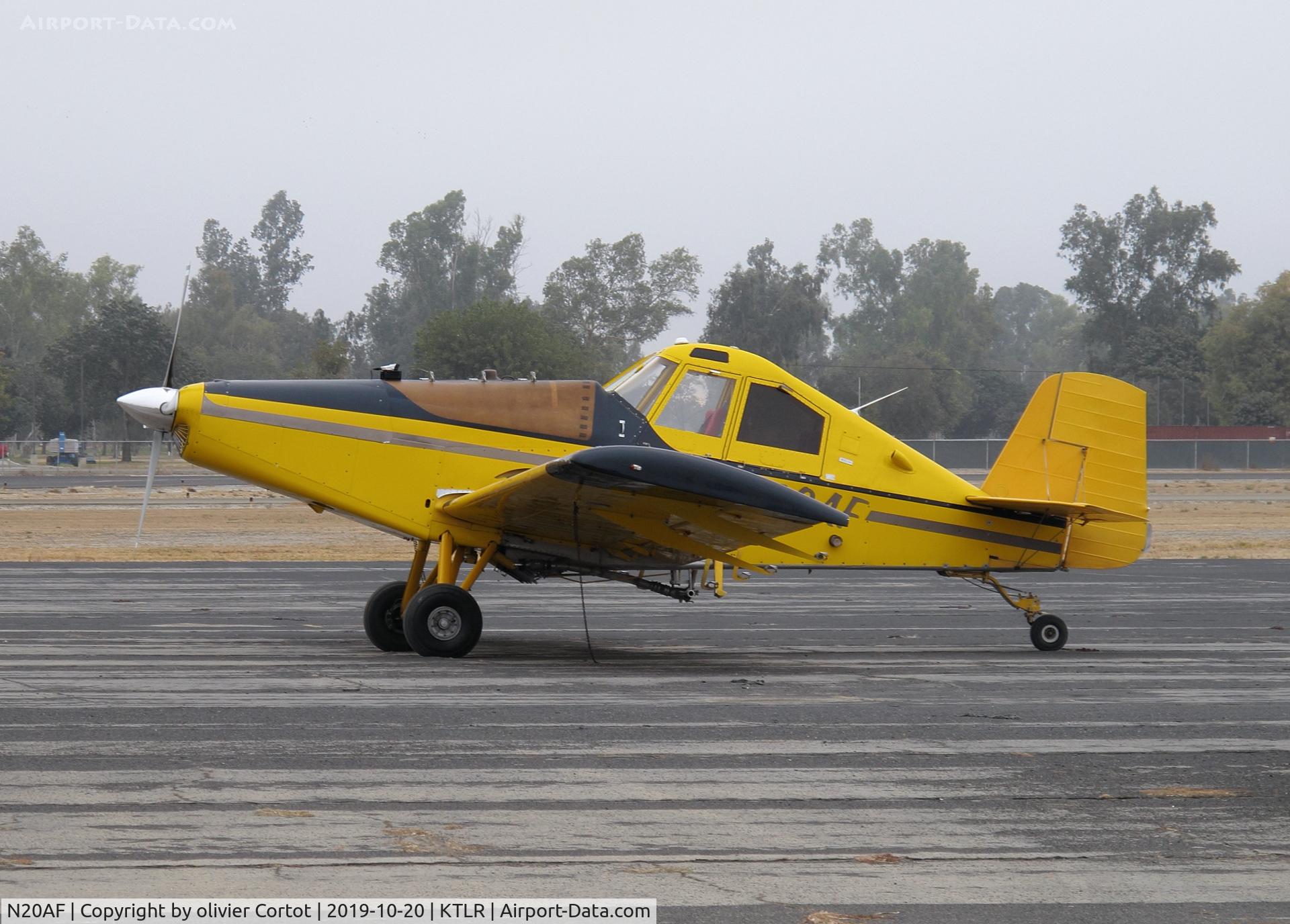 N20AF, 1981 Ayres S2R Thrush Commander C/N R1820-021DC, oct 2019