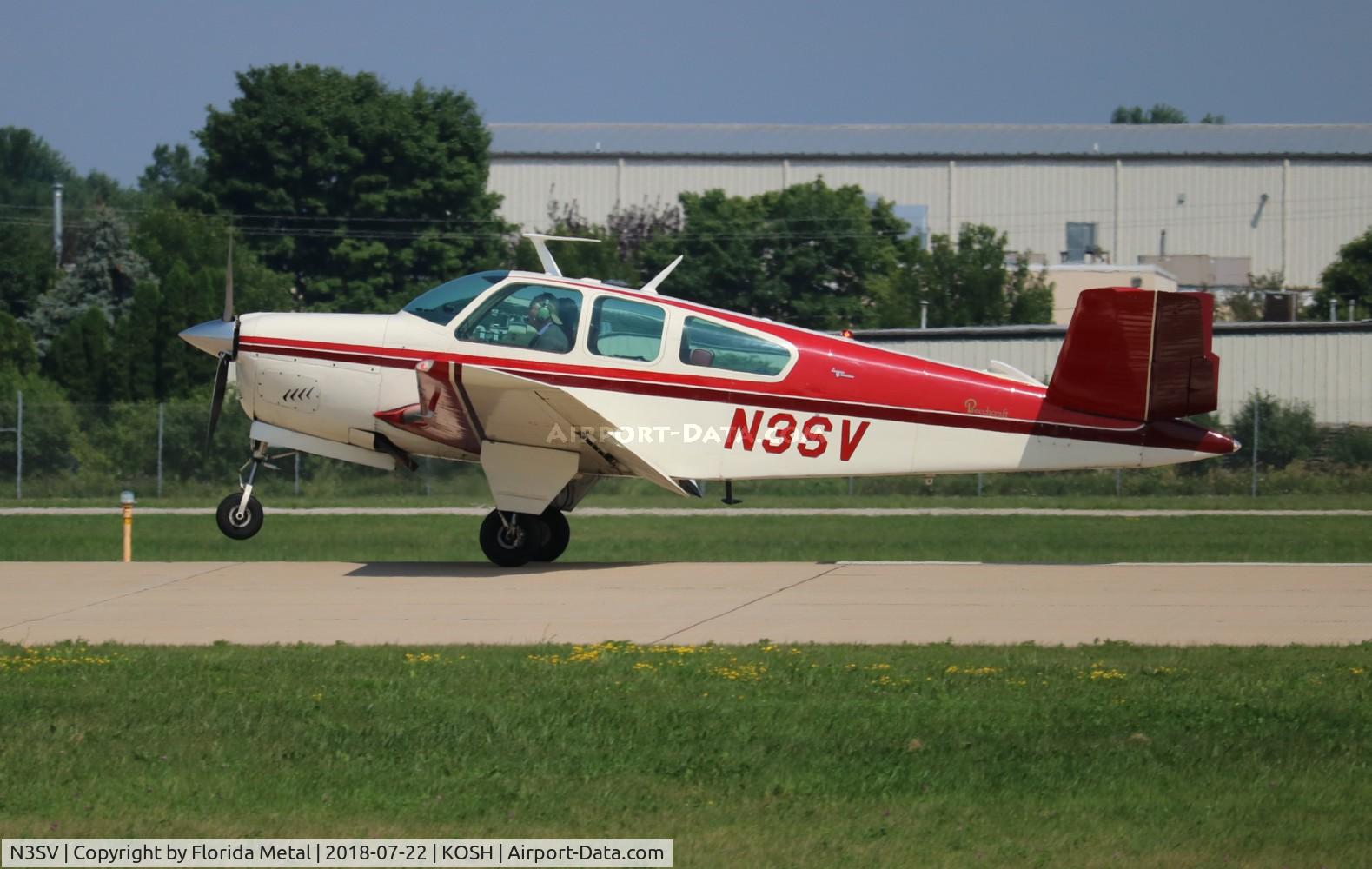 N3SV, 1967 Beech V35 Bonanza C/N D-8426, Air Venture 2018
