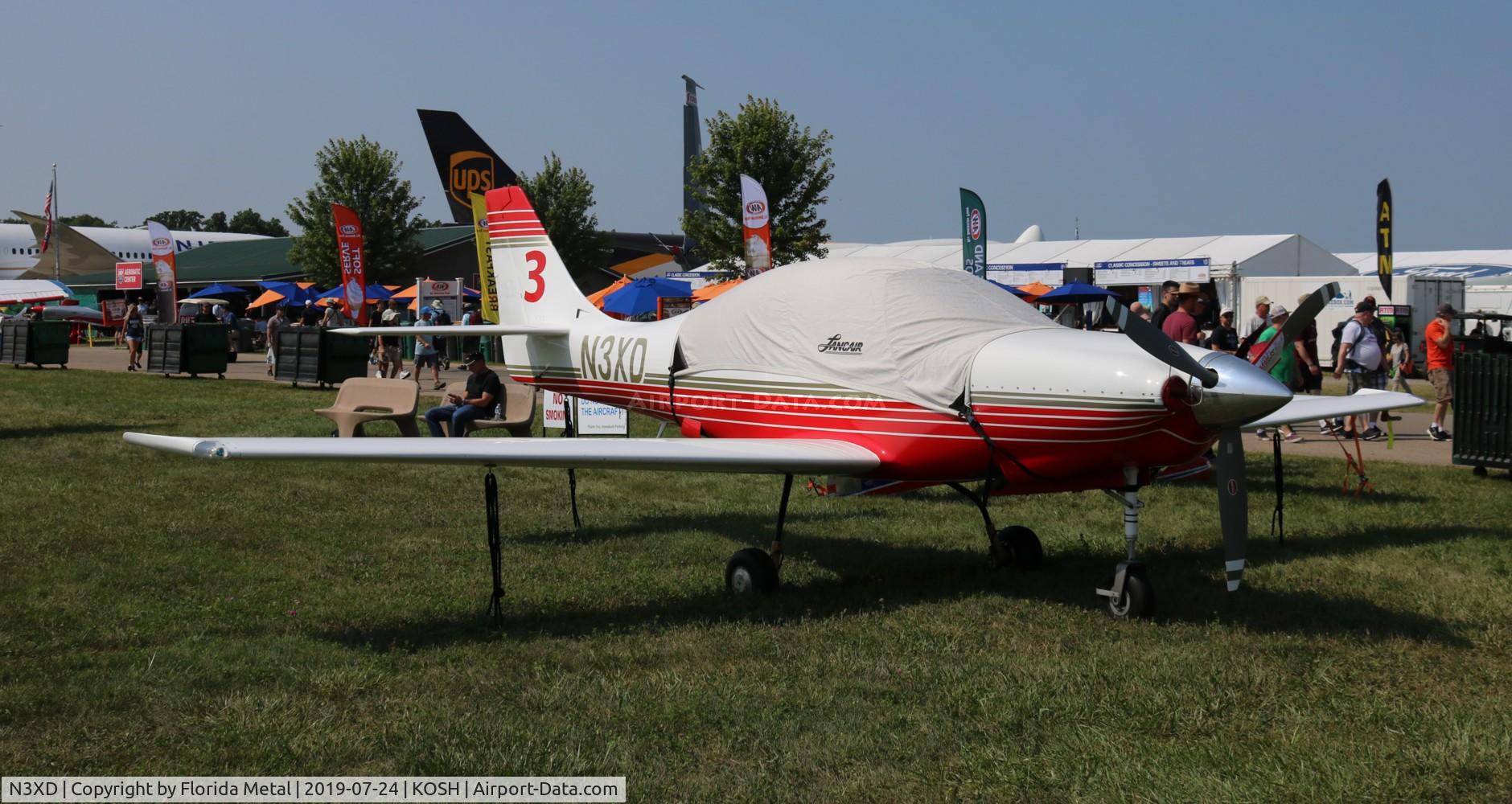 N3XD, 1996 Lancair IV C/N 204, air Venture 2019