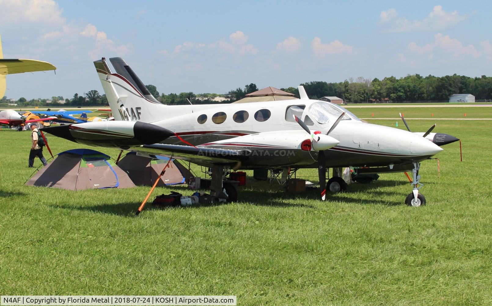 N4AF, 1968 Cessna 421 Golden Eagle C/N 421-0142, Air Venture 2018