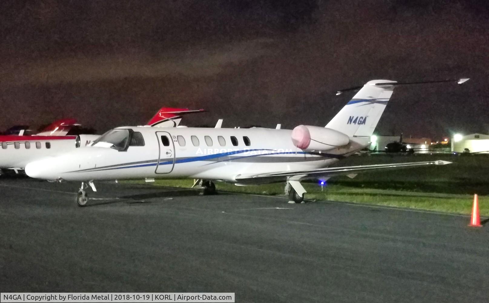 N4GA, 2005 Cessna 525B CitationJet CJ3 C/N 525B0055, NBAA 2018