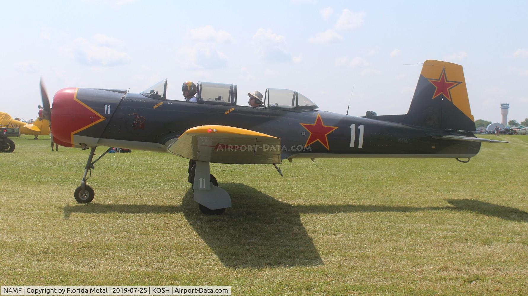 N4MF, Nanchang CJ-6 C/N 2951203, Air Venture 2019