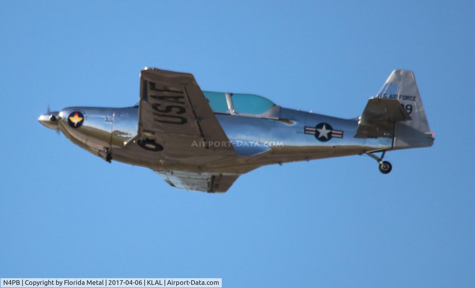 N4PB, 1950 Temco T-35 Buckaroo (TE-1B) C/N 6007, Sun N fun 2017