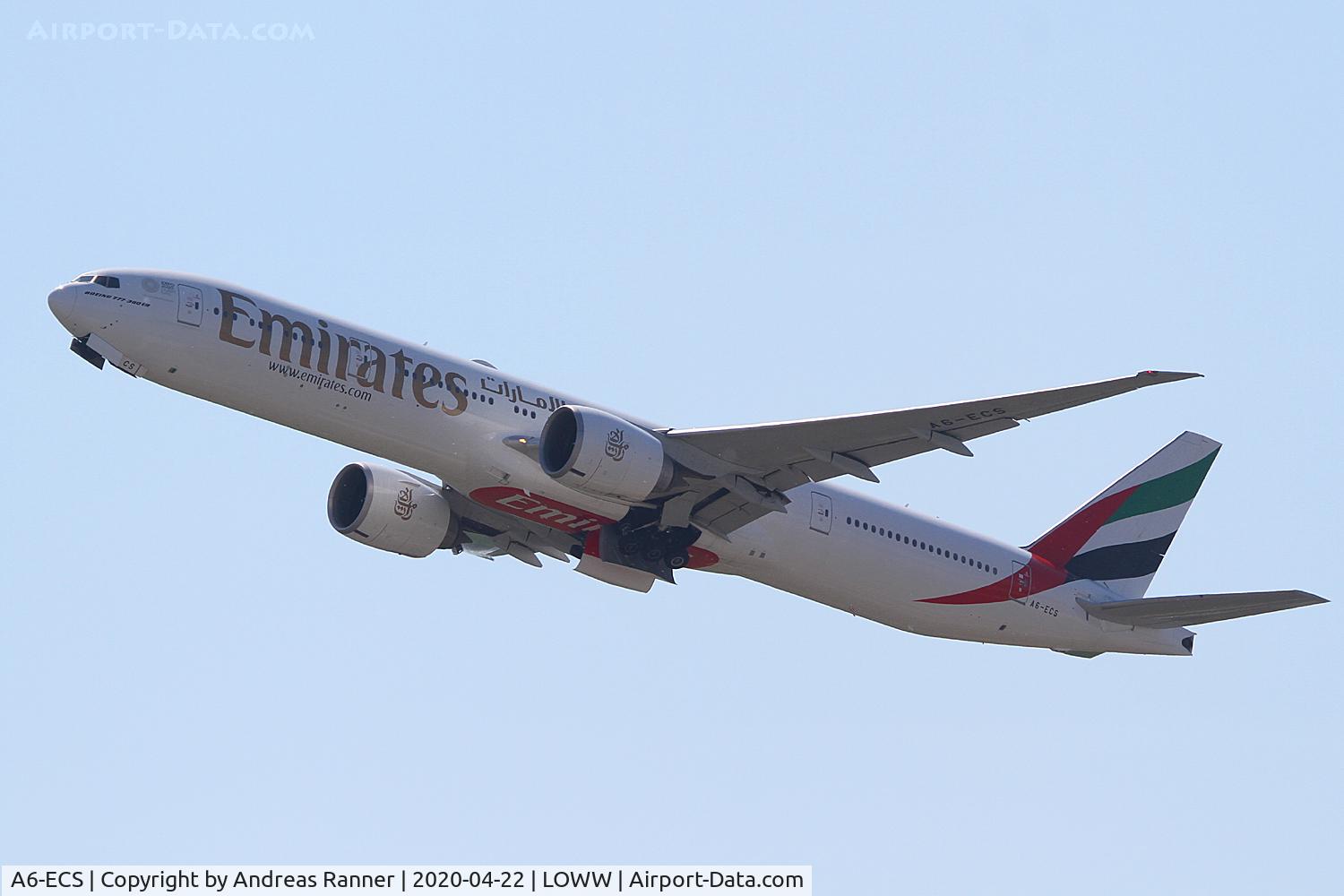 A6-ECS, 2009 Boeing 777-31H/ER C/N 38980, Emirates Boeing 777