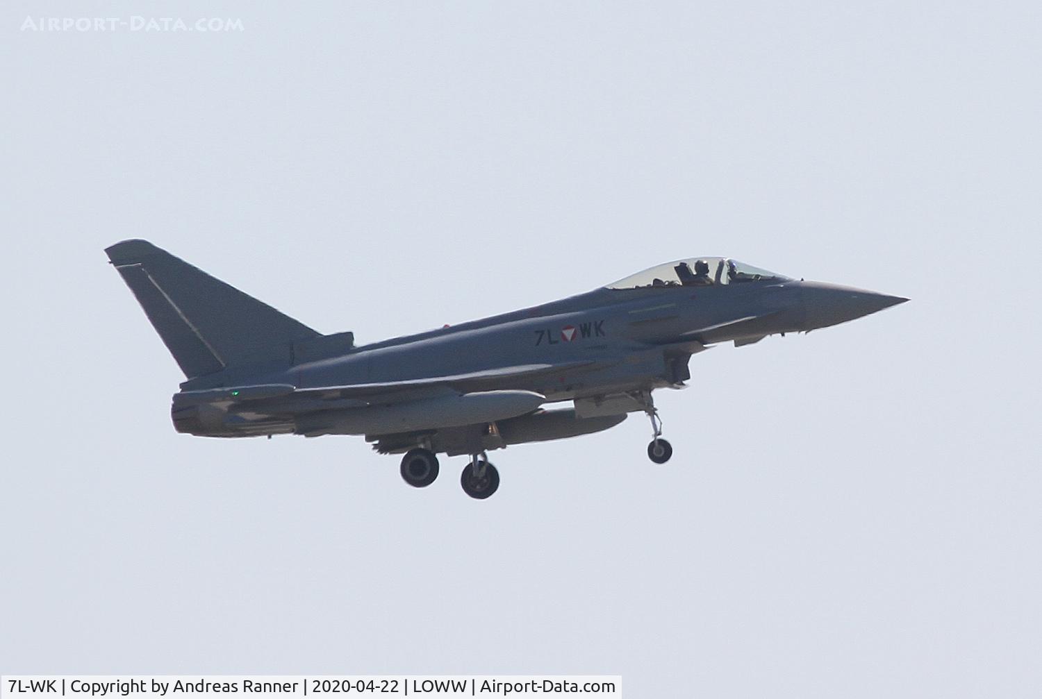 7L-WK, 2005 Eurofighter EF-2000 Typhoon S C/N GS007, Austrian Air Force Eurofighter Typhoon