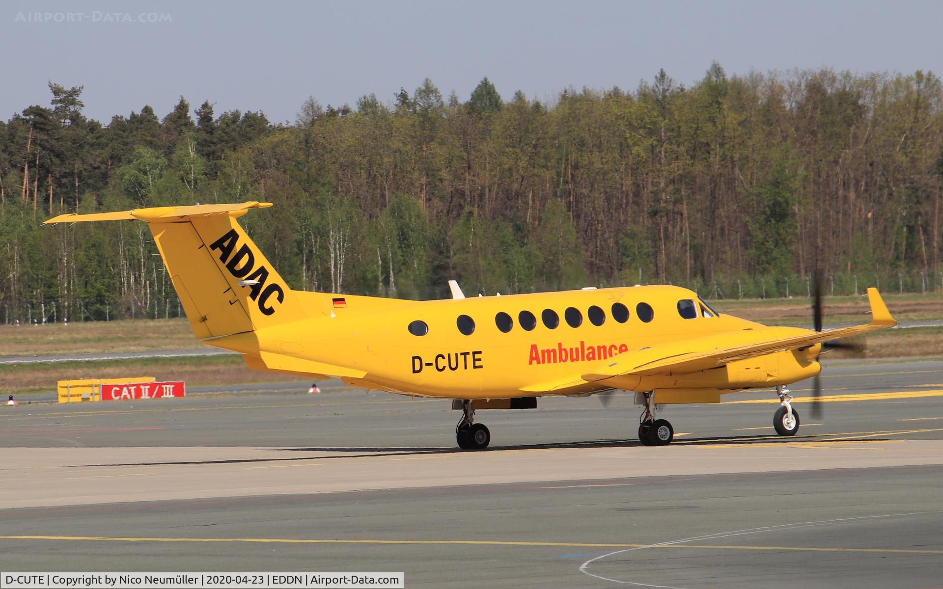 D-CUTE, 2006 Beech Super King Air 350 C/N FL-504, ADAC King Air in EDDN/NUE