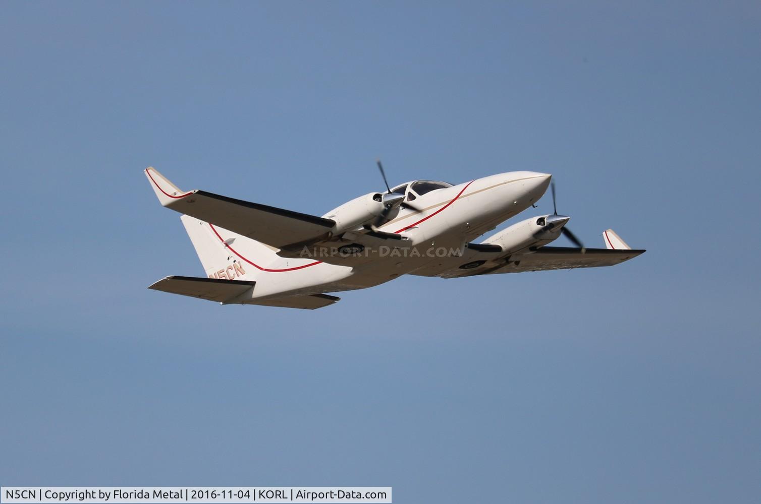 N5CN, 1978 Cessna 414A Chancellor C/N 414A0073, ORL spotting