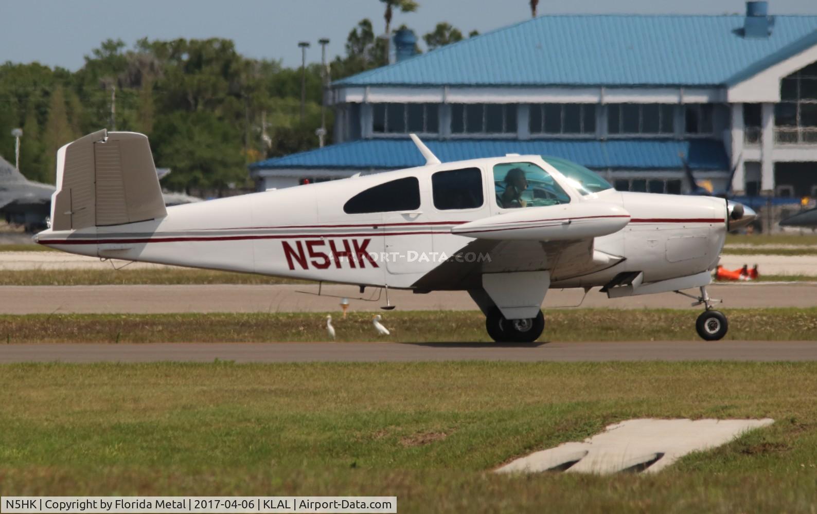 N5HK, 1957 Beech H35 Bonanza C/N D-4914, Sun N Fun 2017