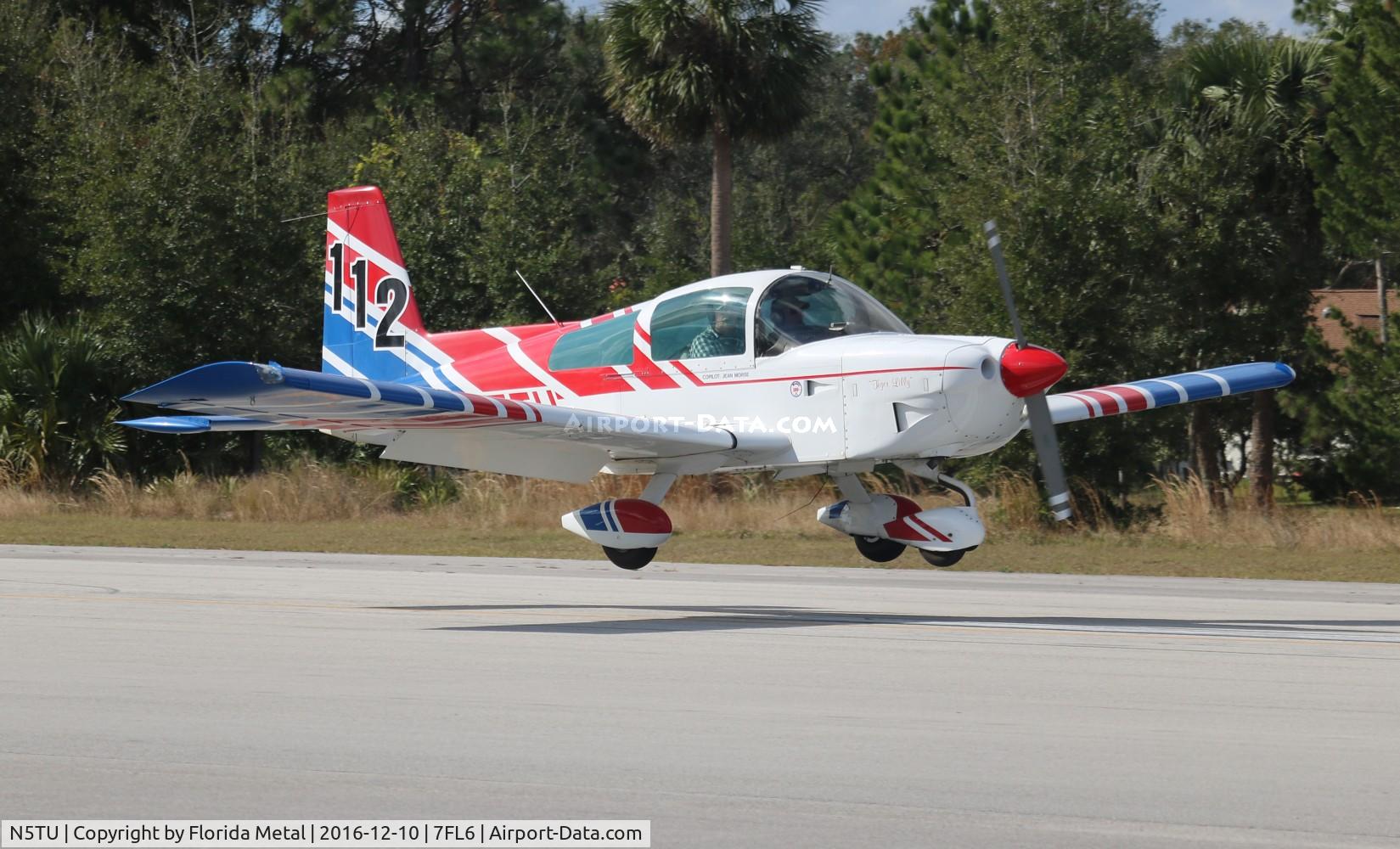 N5TU, Grumman American AA-5B Tiger C/N AA5B0501, Spruce Creek 2016
