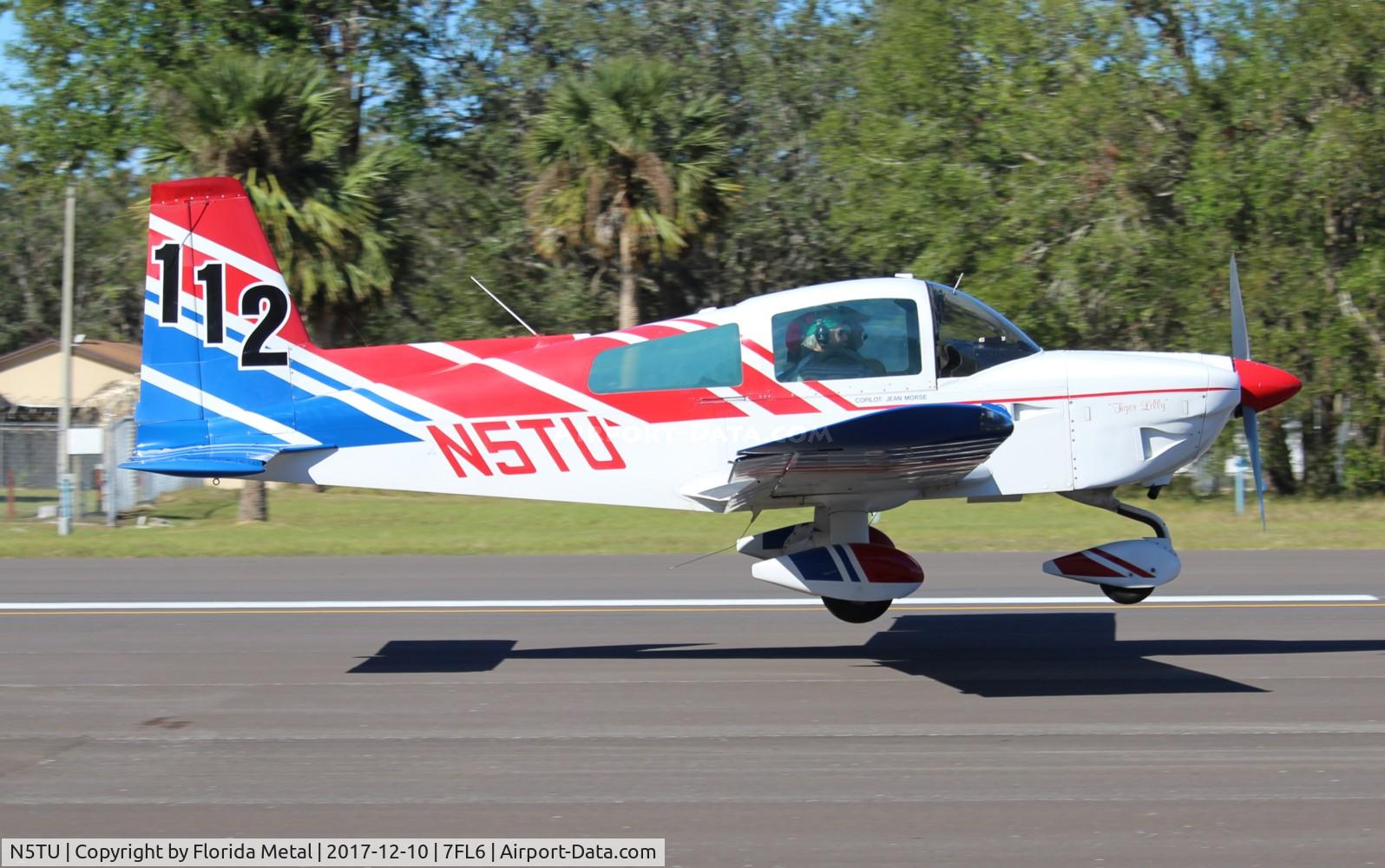 N5TU, Grumman American AA-5B Tiger C/N AA5B0501, Spruce Creek 2017