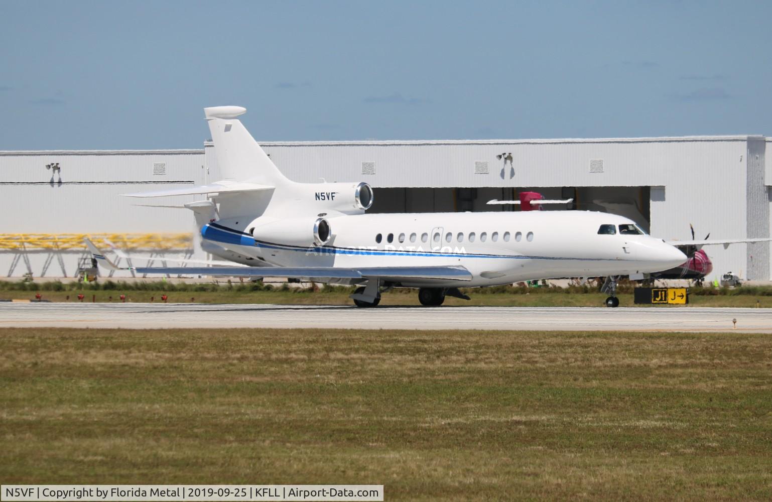 N5VF, 2009 Dassault Falcon 7X C/N 72, FLL spotting