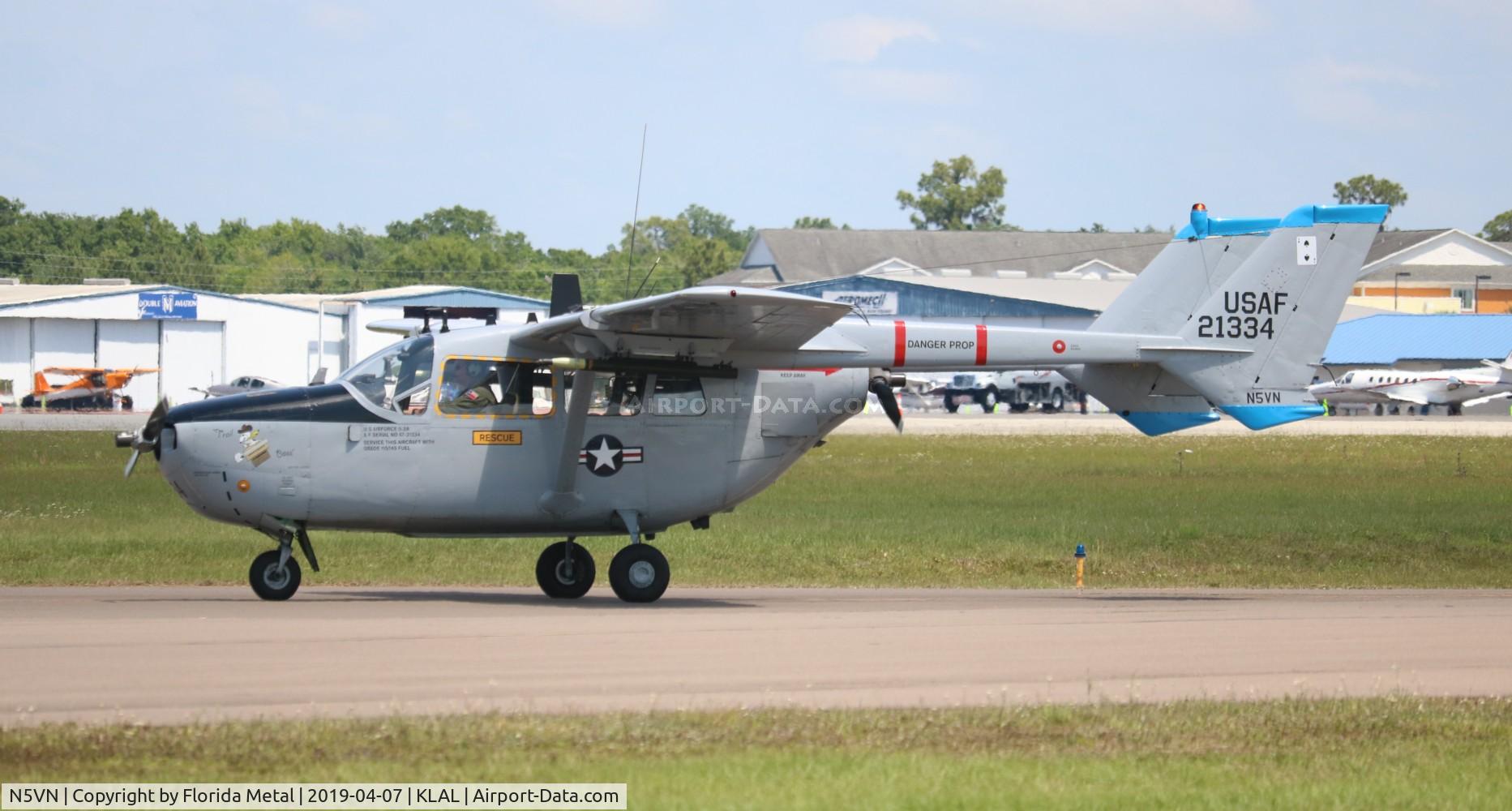 N5VN, 1967 Cessna O-2A Super Skymaster C/N 337M-0040, Sun N fun 2015