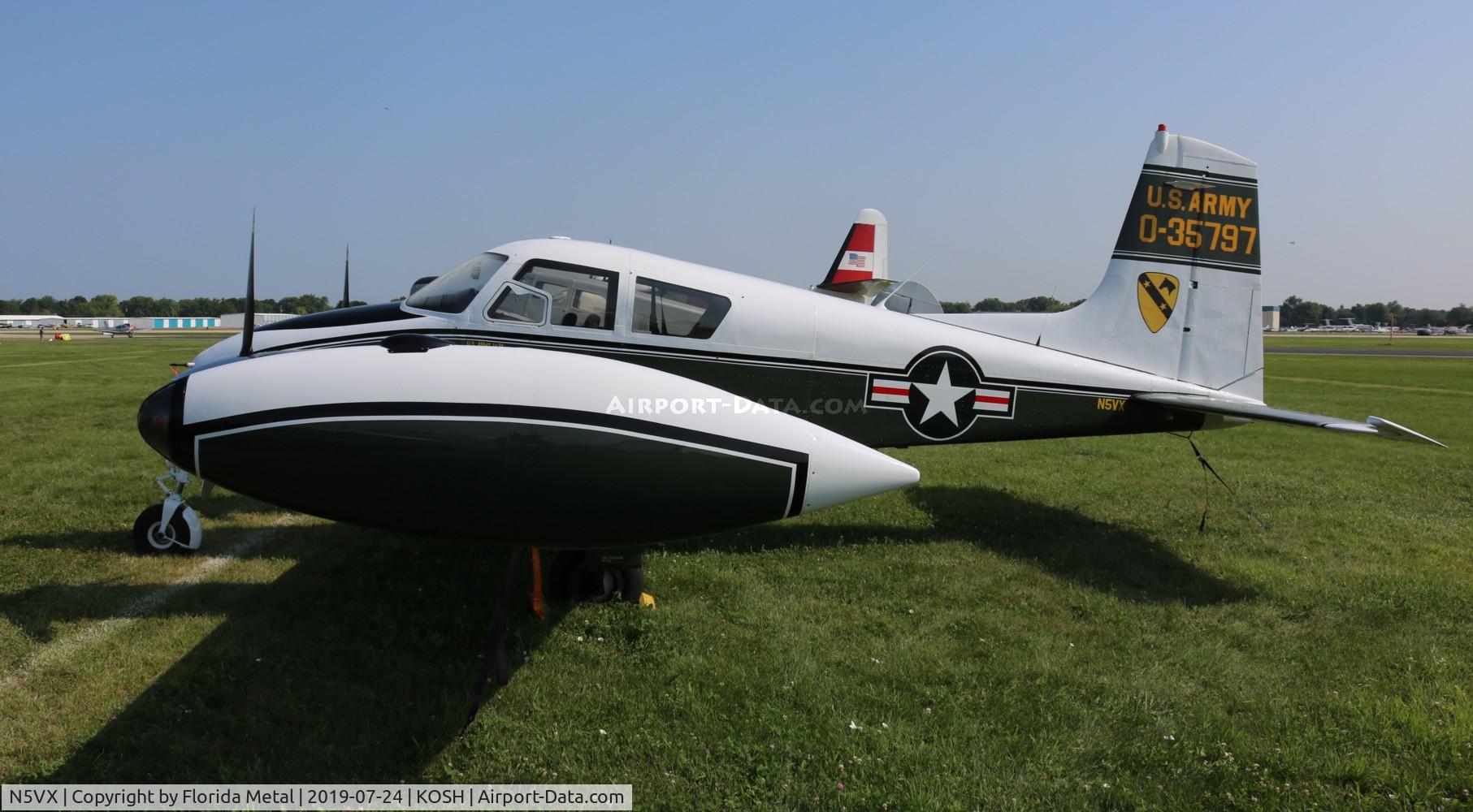 N5VX, 1958 Cessna 310C C/N 35797, Air Venture 2019