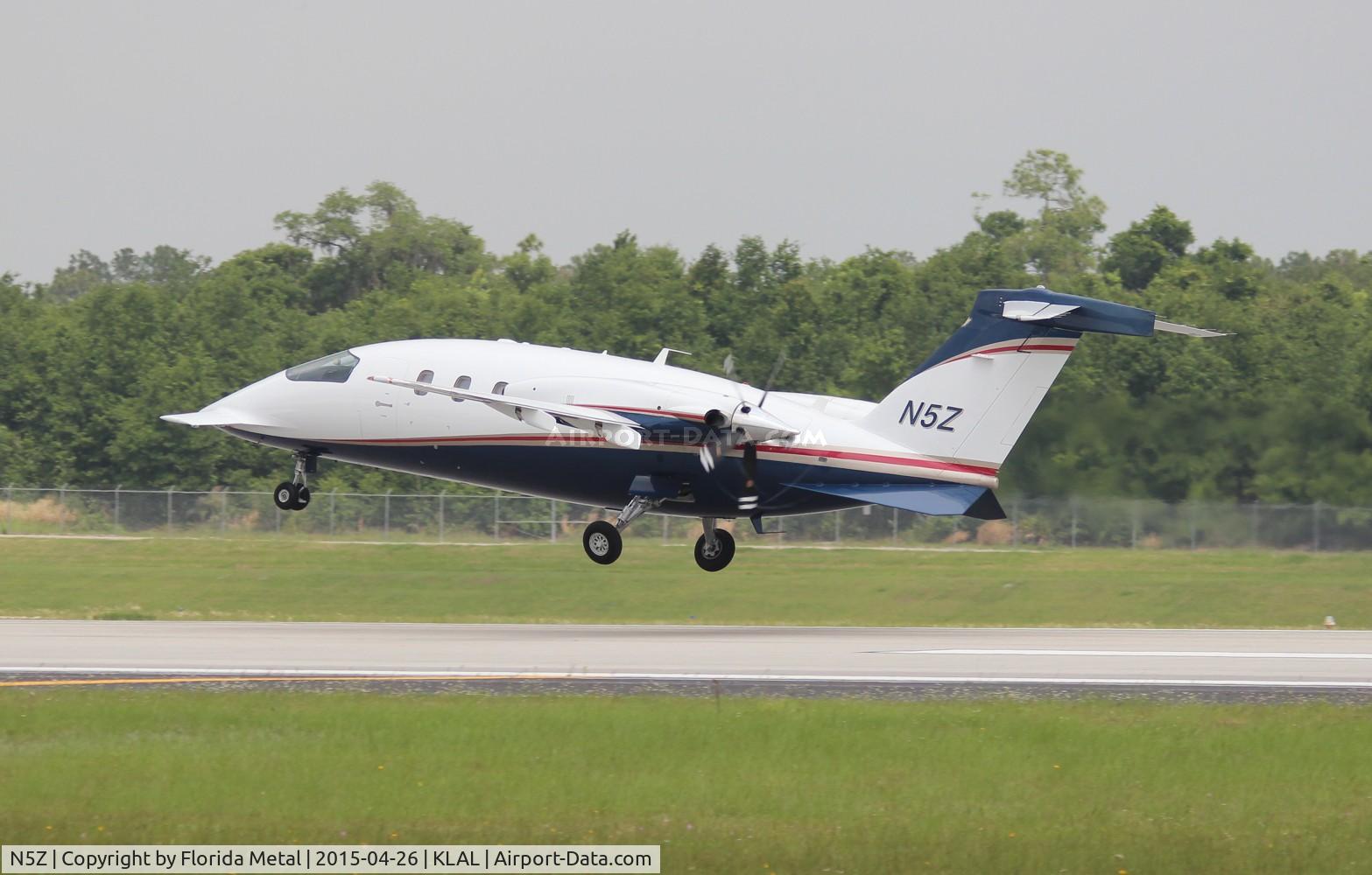 N5Z, 2008 Piaggio P-180 Avanti II C/N 1169, Sun N fun 2015