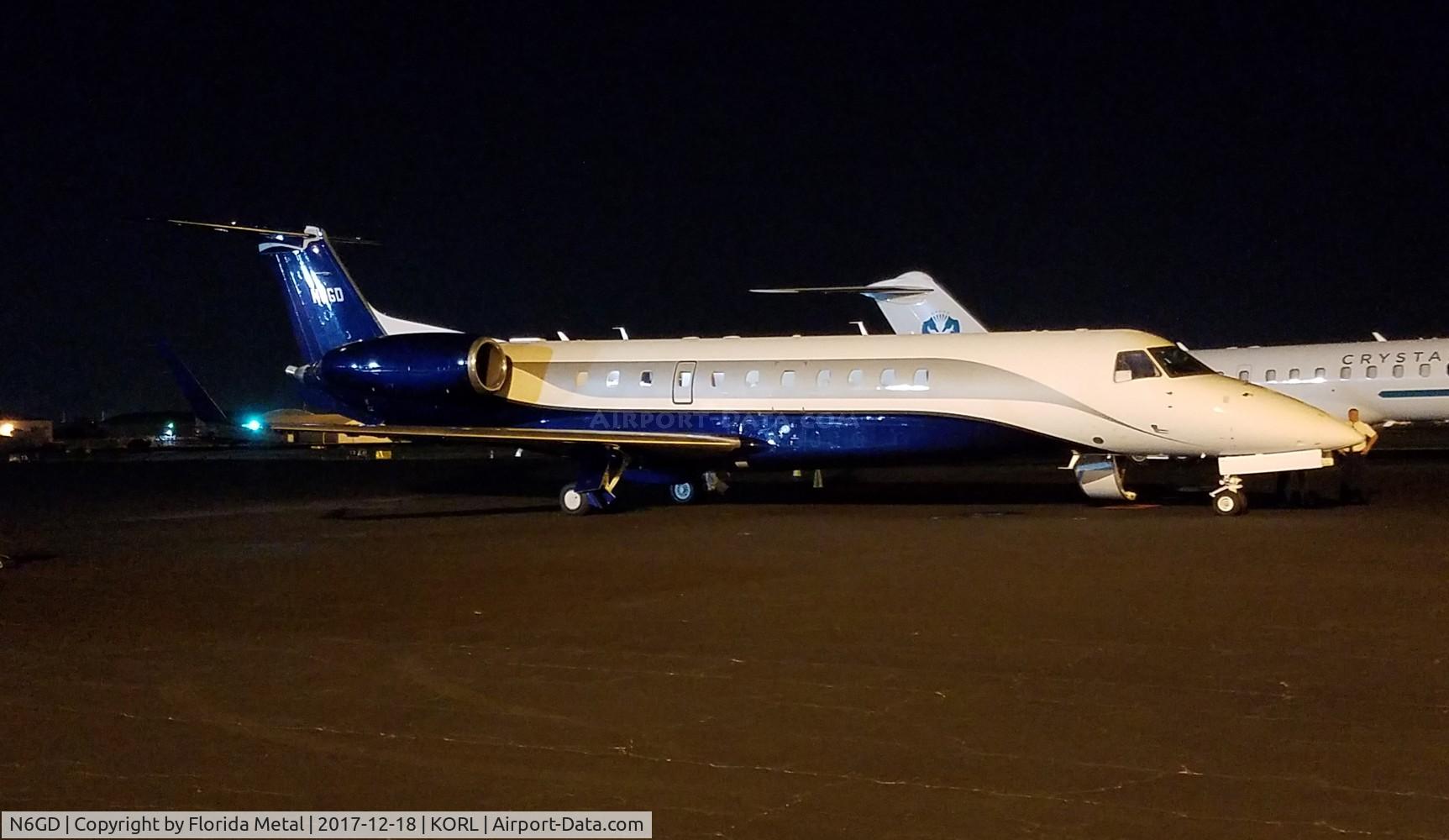 N6GD, 2007 Embraer EMB-135BJ Legacy C/N 14500983, ORL spotting