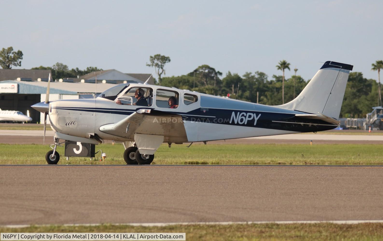 N6PY, 1962 Beech 35-A33 Debonair C/N CD-345, Sun N fun 2018