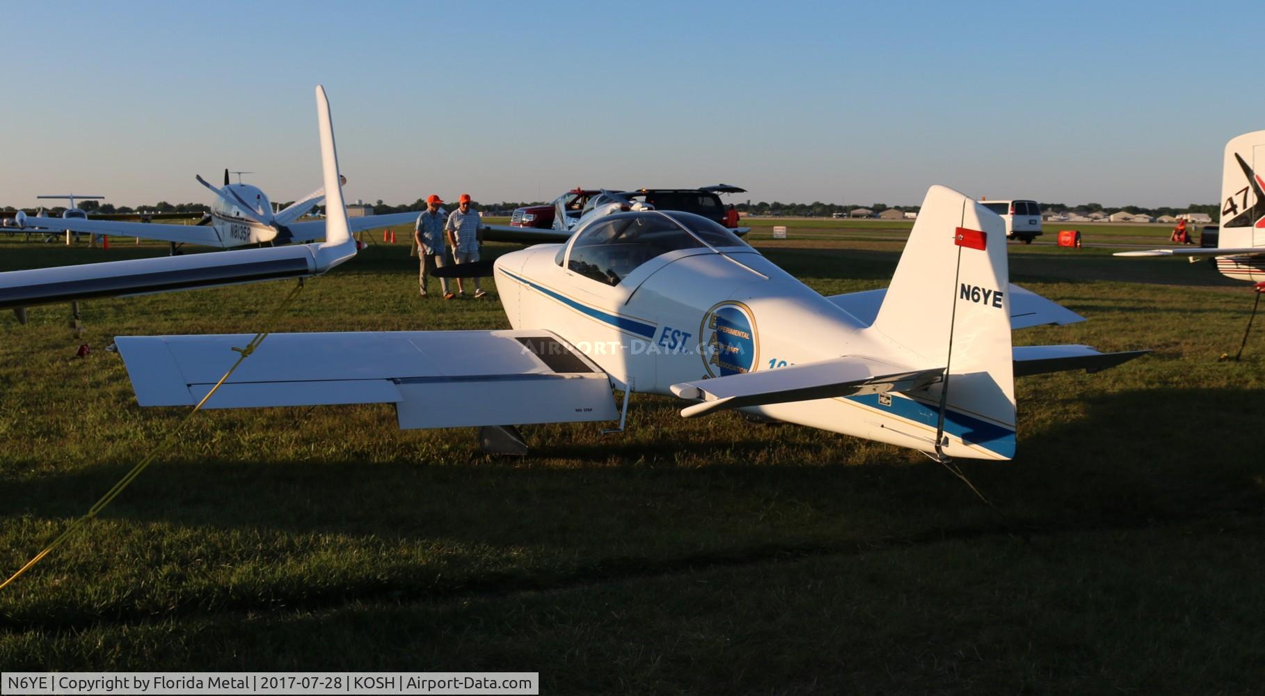N6YE, 1997 Vans RV-6A C/N 2557, Air Venture 2017