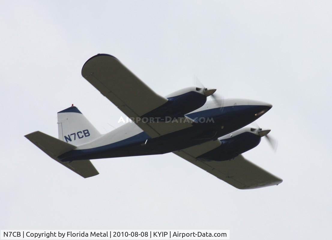 N7CB, 1972 Piper PA-23-250 Apache C/N 27-4802, TOM 2010