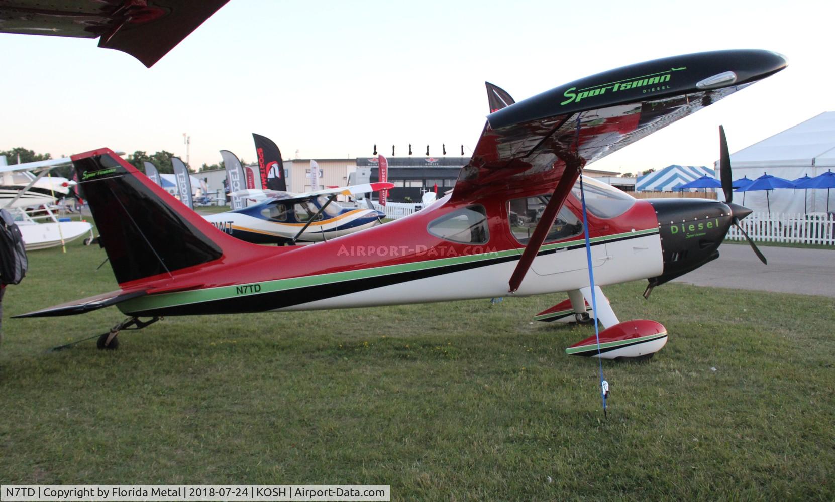 N7TD, 2014 Glasair GS-2 Sportsman C/N 7371, Air Venture 2018