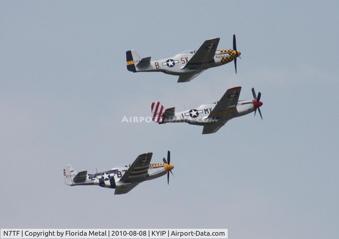 N7TF, 1944 North American P-51D Mustang C/N 44-73856, TOM 2010