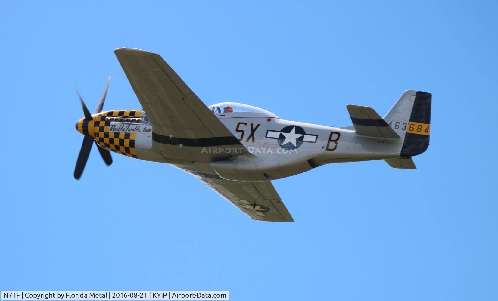 N7TF, 1944 North American P-51D Mustang C/N 44-73856, TOM 2016