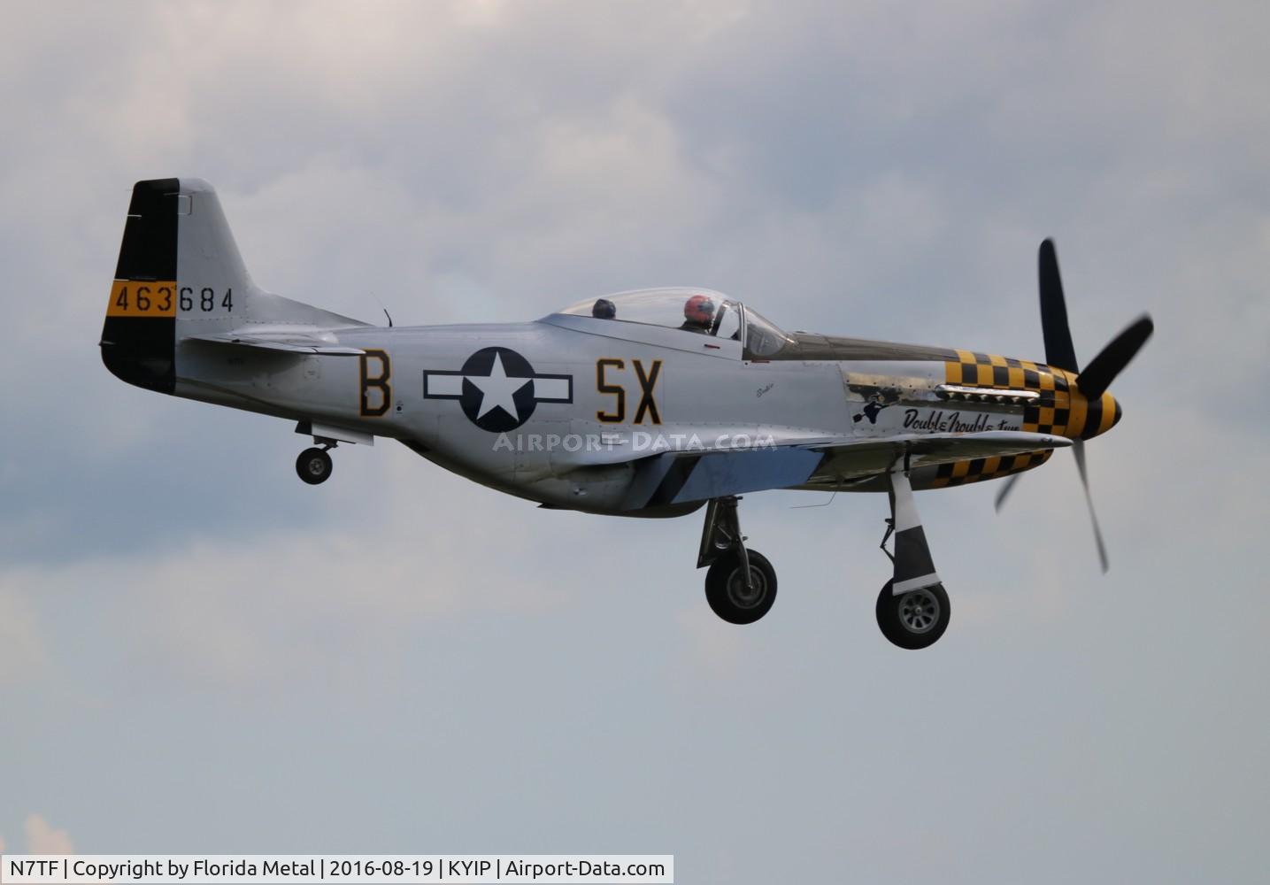 N7TF, 1944 North American P-51D Mustang C/N 44-73856, TOM 2016