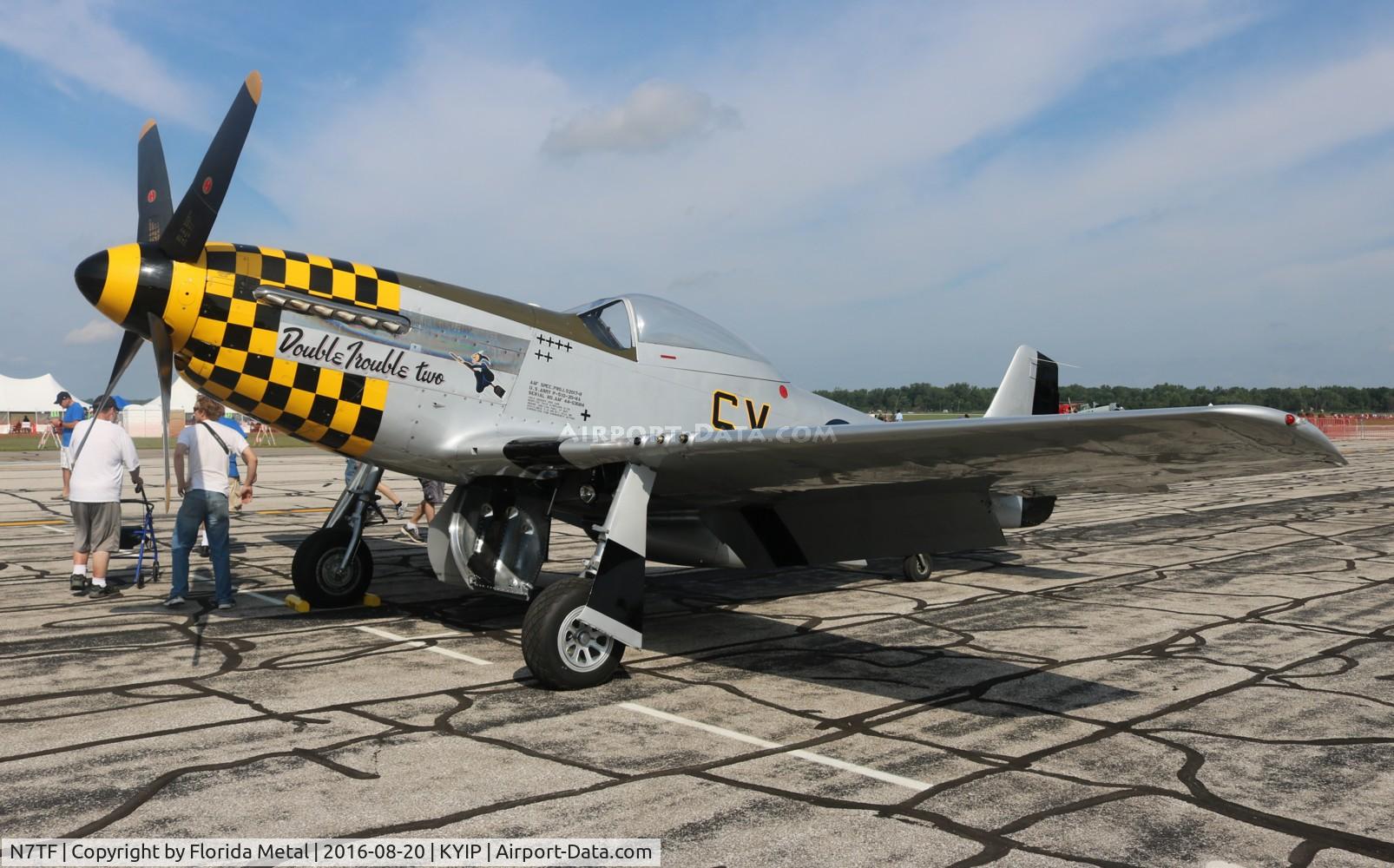 N7TF, 1944 North American P-51D Mustang C/N 44-73856, TOM 2016