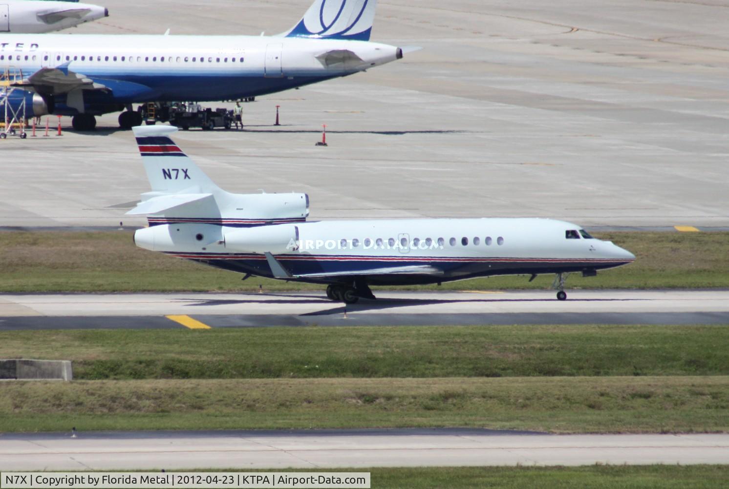 N7X, 2008 Dassault Falcon 7X C/N 33, TPA spotting