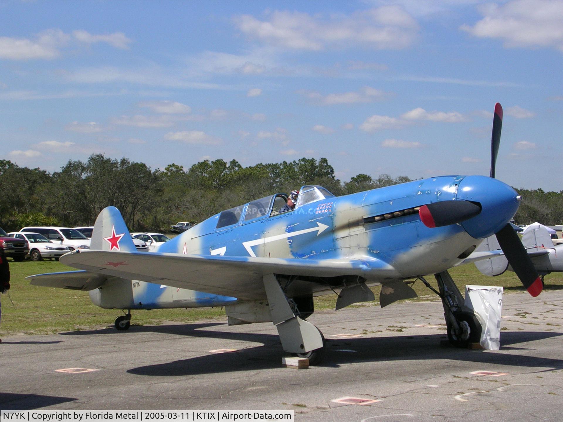 N7YK, 1996 Yakovlev Yak-11 C/N 51-24D, TICO 2005