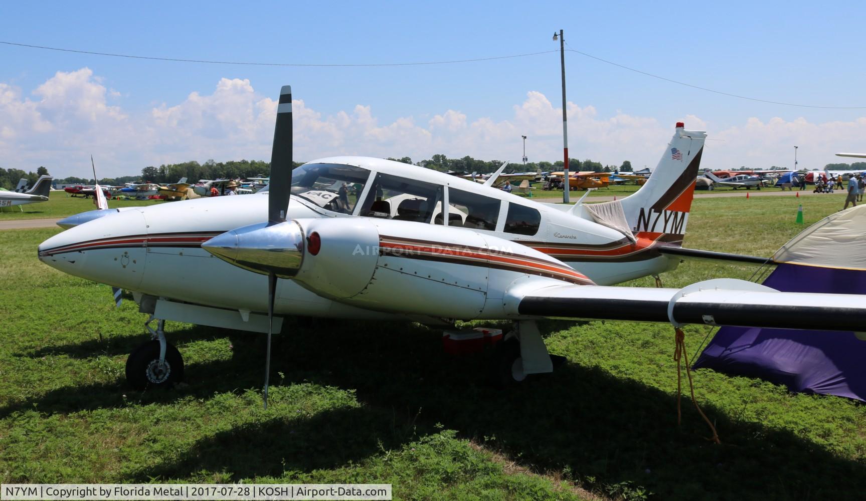 N7YM, 1969 Piper PA-30 Twin Comanche Twin Comanche C/N 30-1900, Air Venture 2017