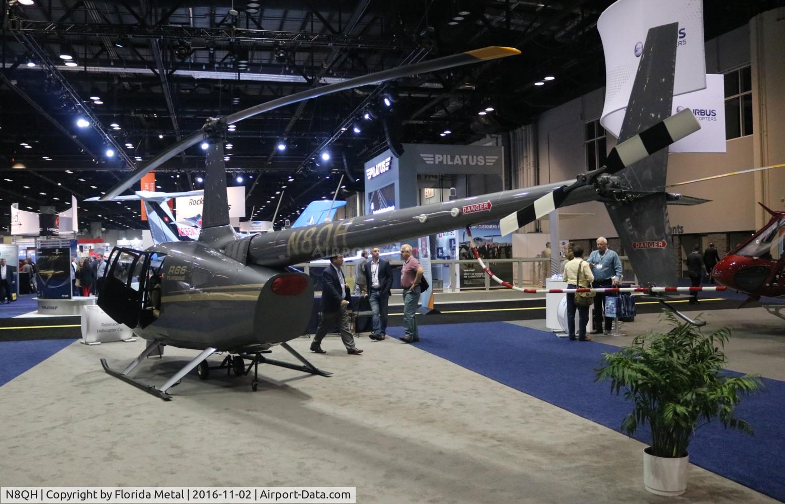 N8QH, 2015 Robinson R66 Turbine C/N 0552, NBAA 2016