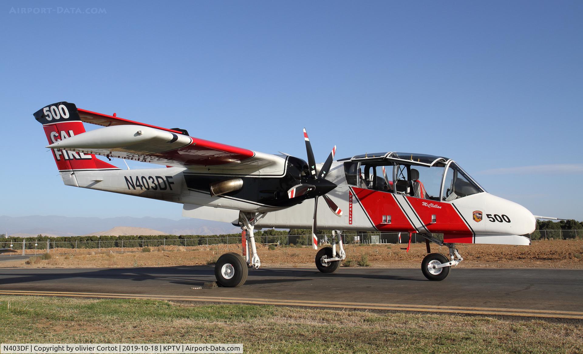 N403DF, North American Rockwell OV-10A Bronco C/N 305-78, Porterville 2019