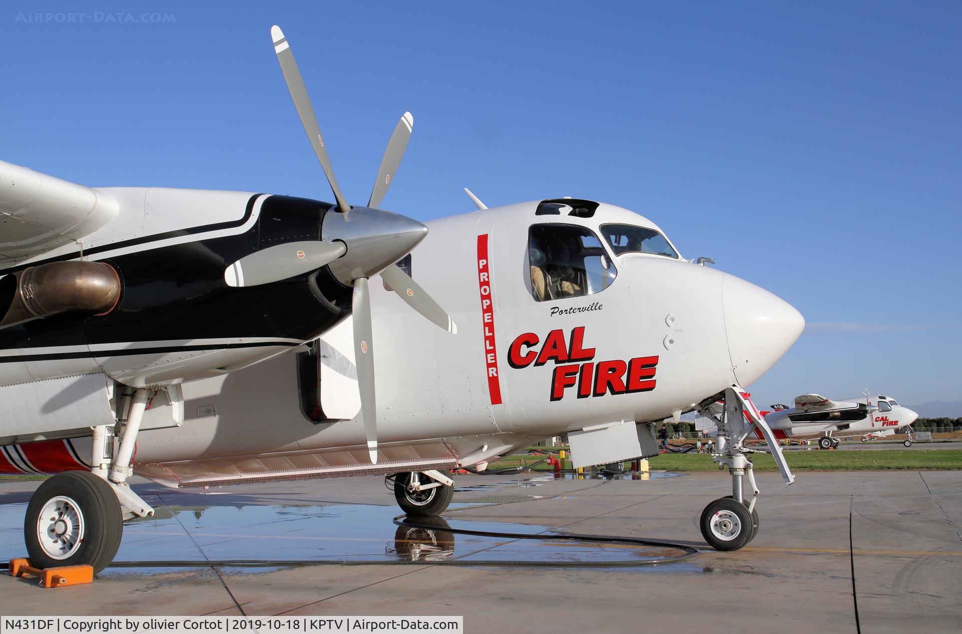 N431DF, 2001 Marsh Aviation S-2F3AT C/N 149265, oct 2019