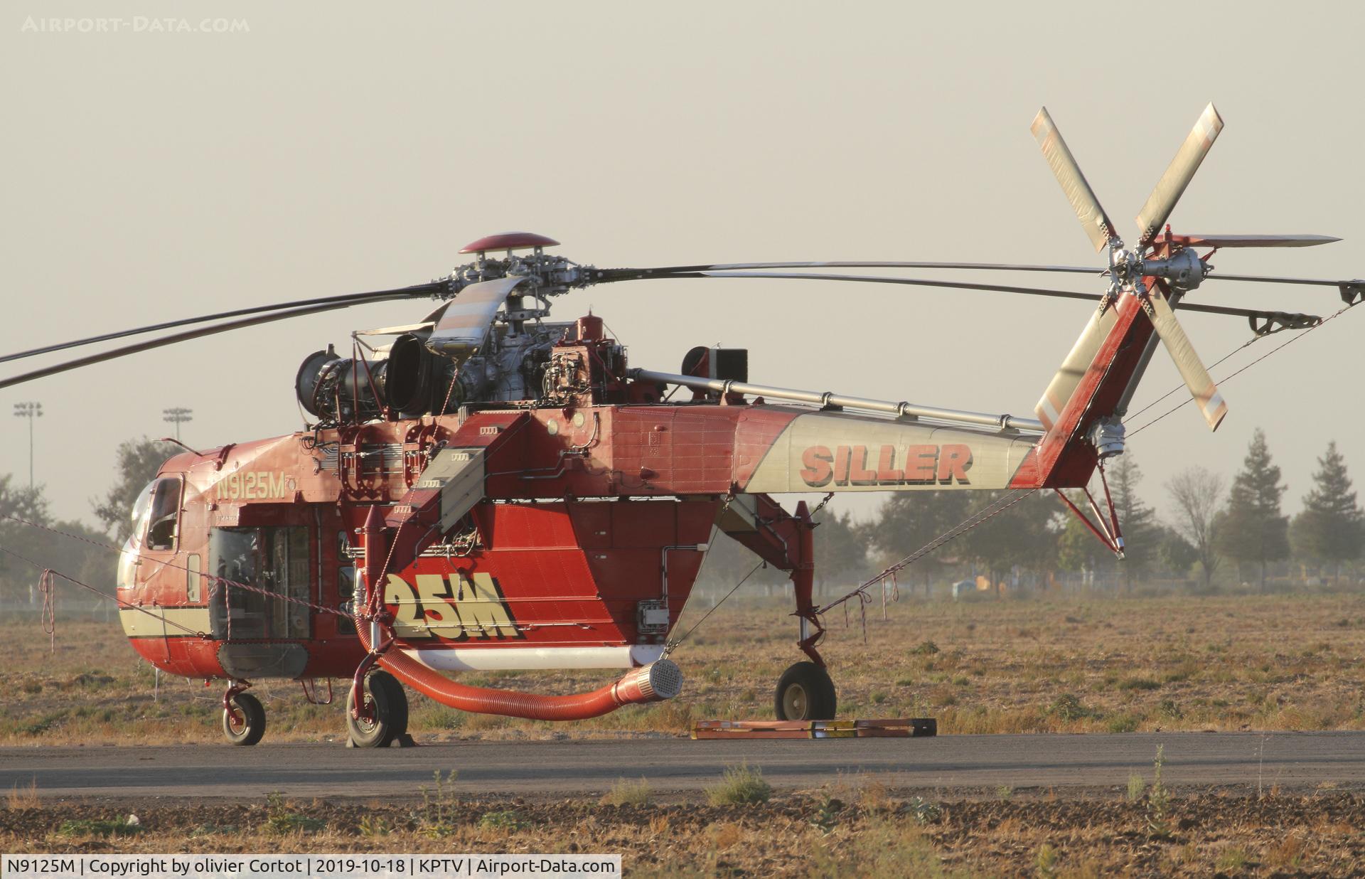 N9125M, 1968 Sikorsky CH-54A Tarhe (S-64E Skytrain) C/N 64057, oct 2019