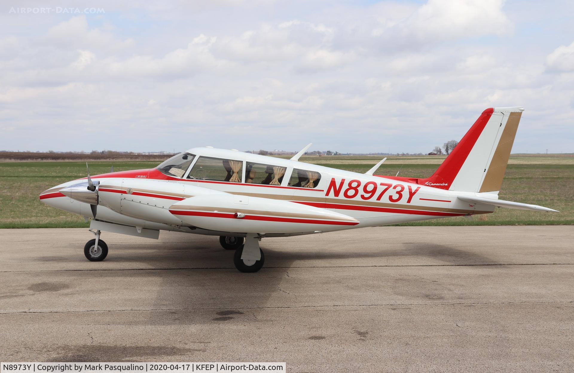 N8973Y, 1972 Piper PA-39-160 Twin Comanche C/R C/N 39-139, Piper PA-39